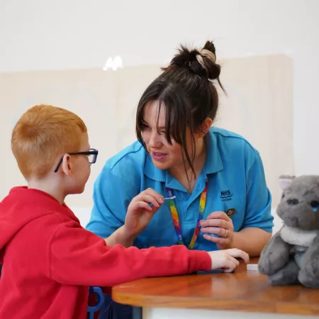 Occupational therapists can help children to gain the confidence they need to get on in life.