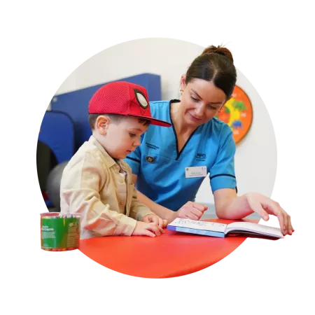 Occupational therapist helps a child gain the confidence they need to get on in life.